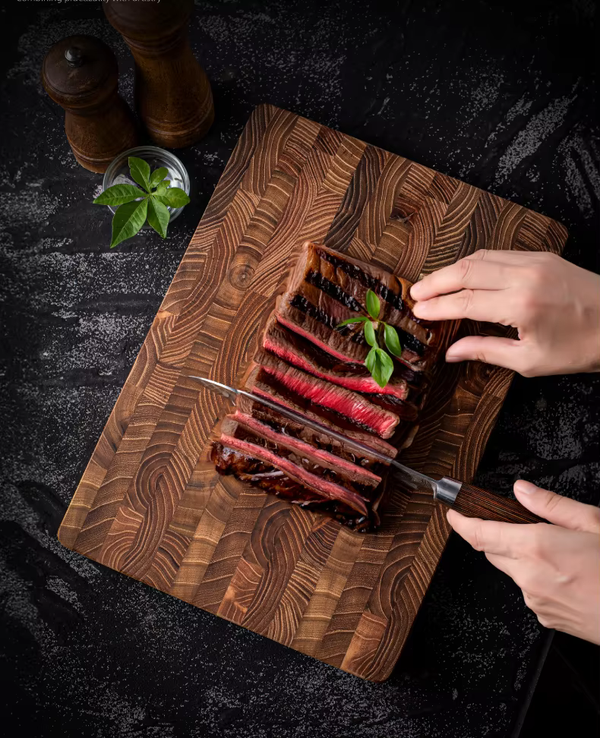 EcoChop™ Premium Teak Chopping Board